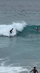 Friday morning beach life documented in Kuta Selatan