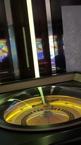 Electronic roulette wheel spinning at Sevlievo casino