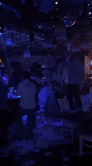 Nightclub party with mascot entertainer draws crowds in Plovdiv