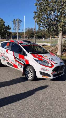 Rally cars draw crowds in Villa Carlos Paz