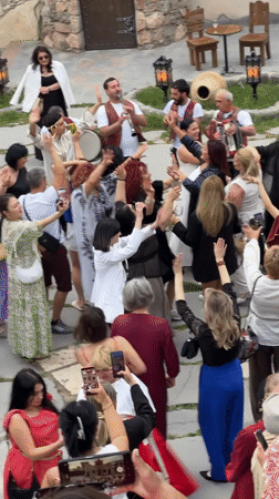 Traditional Armenian celebration held at historic Voskevaz Winery