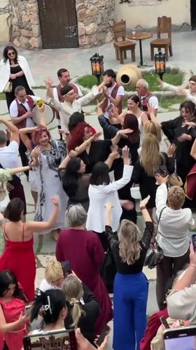 Traditional Armenian celebration held at historic Voskevaz Winery
