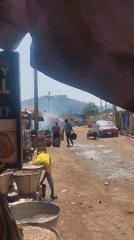 Morning market scenes documented in Dutsen Alhaji, Nigeria