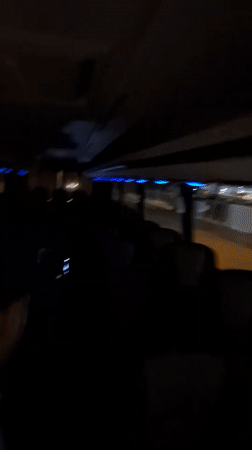 Nighttime vehicle footage captured in Massalfassar, Spain