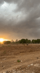Witness captures vast dry landscape under dramatic Nigerian skies