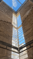 Afternoon scenes around Tel Aviv: architecture, selfie, street views
