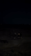 Nighttime scenes documented across Burgas, Bulgaria waterfront and streets