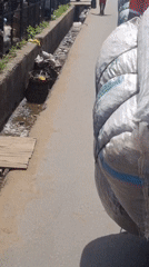 Urban street life and outdoor market activity documented