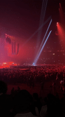 Major concert draws massive crowds to Nanterre arena