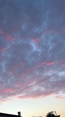 Sunset over the Burgas coastline, sky and sea ablaze with color