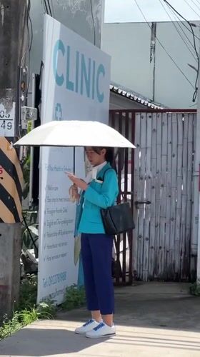 Morning life unfolds across Ko Samui Thailand streets cafes