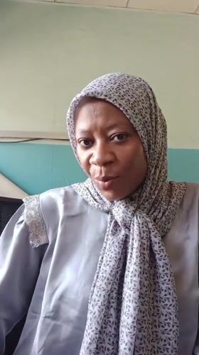 Woman documented with henna designs in Shaba, Nigeria
