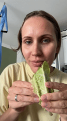Woman handles various foods in Fethiye, Turkey