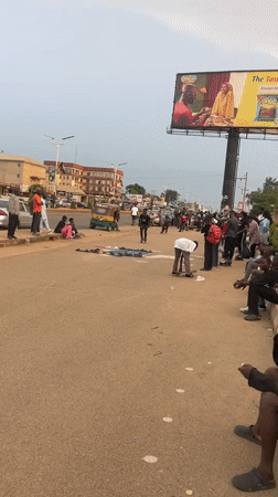 Street roller skating gathering draws crowds in Jos, Nigeria