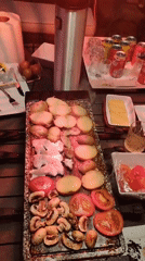 Backyard cookout in Wellingborough on a summer evening