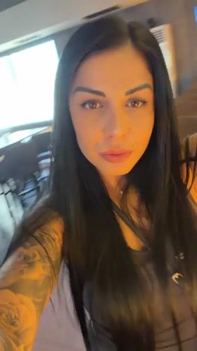 Selfie at a bar in Pleven, Bulgaria