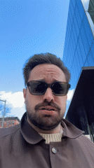 Man's fitness routine documented across NYC locations