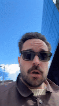 Man's fitness routine documented across NYC locations