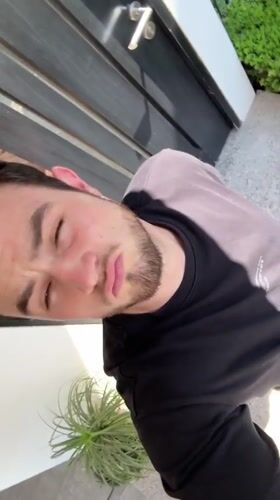 Young man recorded on camera in Tlaxcalancingo, Mexico