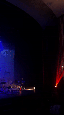 Late-night snapshots capture theater, streets, blooming trees in Mexico City