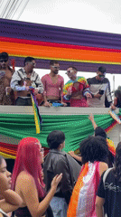 Lima Pride parade fills streets with floats, crowds, and political messages