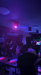 Birthday celebration and nighttime scenes documented across Plovdiv, Bulgaria