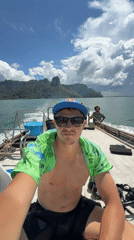 Boat trip through Ban Ao Nang waters