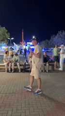 Outdoor event and evening amusements in Arkhipo-Osipovka