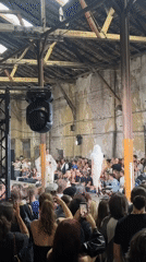 Avant-garde Fashion Show Held in Industrial Warehouse in Sofia
