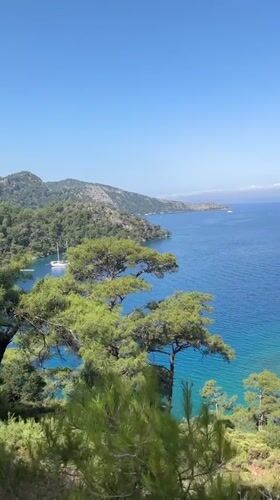 Running race held in scenic Fethiye, Turkey coastal area