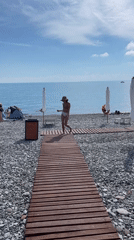 Summer beach day captured in casual moments and selfies
