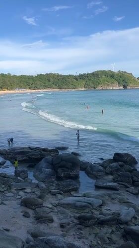 Morning beach visit documented at Rawai Thailand June 13