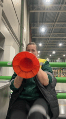 Russian warehouse workers documented during morning shift operations