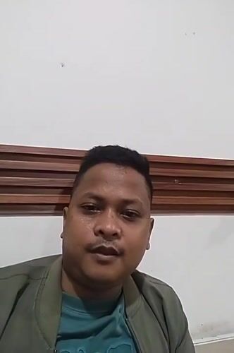 World Cup watch party in Lhokseumawe cafe