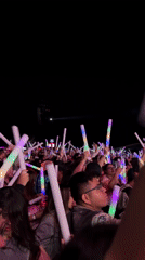 Paris Hilton DJs at outdoor music festival in Mexico City
