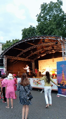 Thai Festival fills Frankfurt's city center on a June evening