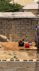 Outdoor bathing activities observed in Jos residential areas