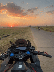 Pulled over on a rural road in Pecangaan for a sunset.