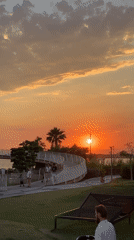 Golden hour along the Fethiye waterfront