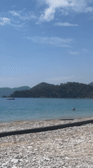 Water sports enthusiasts active on Fethiye coast Friday morning