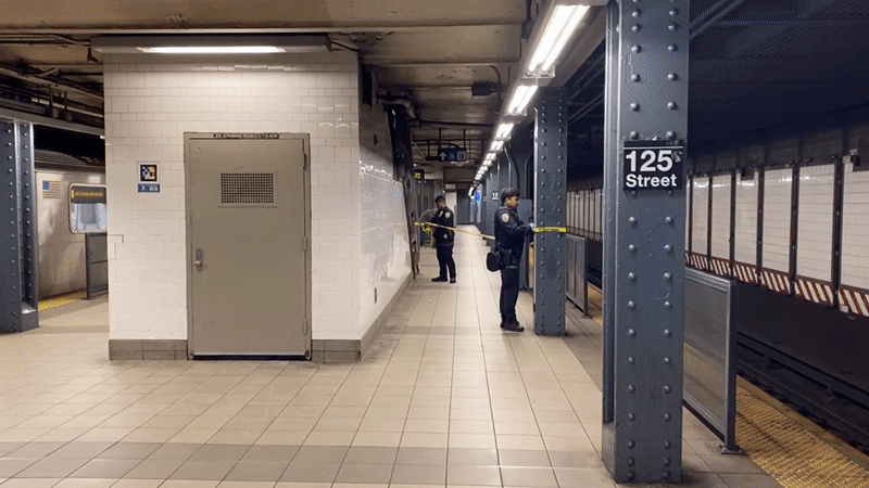 Police cordon off NYC subway station during early morning incident
