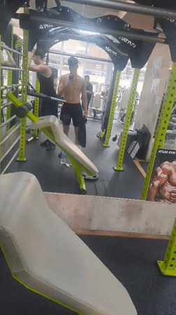 Gym activity recorded in Burgas, Bulgaria during afternoon hours
