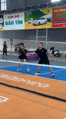Early morning pickleball sessions documented at Da Lat sports facility