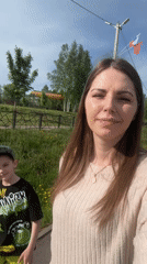 Family outing documented in Shevlyakovo, Russia