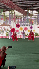 Children perform traditional dance at Nowruz celebration in Nukus