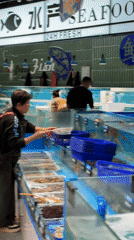 Routine grocery shopping observed at Jiangjin market