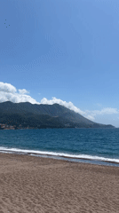Coastal scene documented at Boreti beach, Montenegro