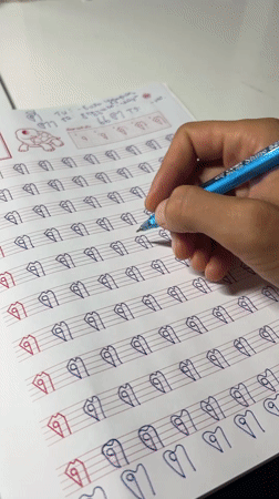 Early morning Thai language practice and monk sighting in Kathu