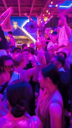 Afternoon party scene captured at North Kuta nightclub