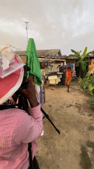 Smartphone filming sessions documented in Ado, Nigeria during golden hour
